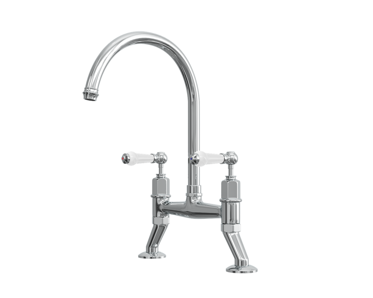 Verossi | Alton| Dual Lever Kitchen tap | Chrome