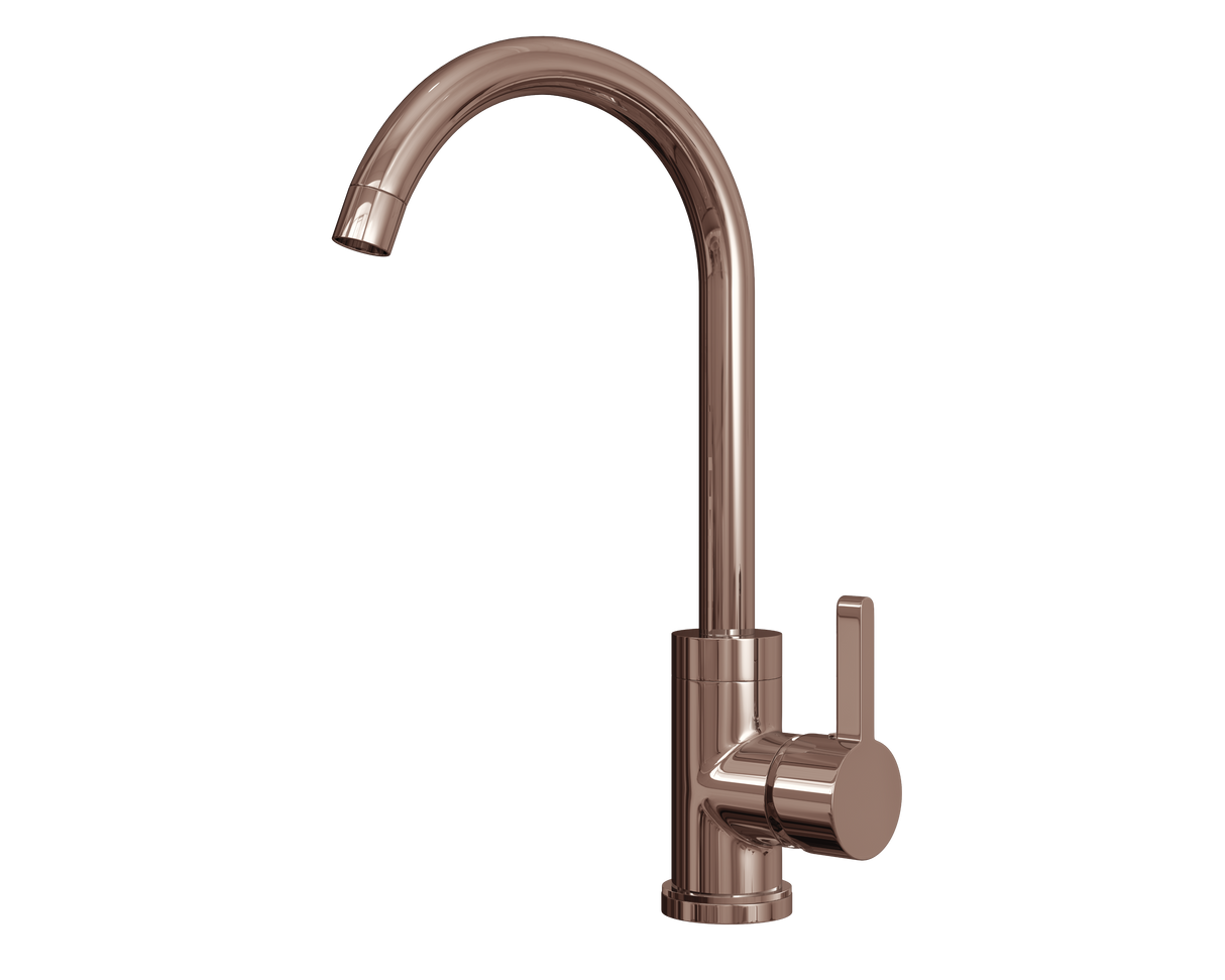 Verossi | Olona | Single Lever Kitchen tap | Brushed Copper