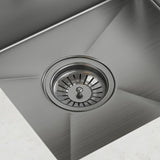 Elite | Kitchen Strainer Waste with Overflow | Polished Steel Finish