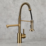 Verossi | Flex | Multiuse Style 3 in 1 Instant Boiling Tap with Flexi Spray  | Brushed Brass Finish