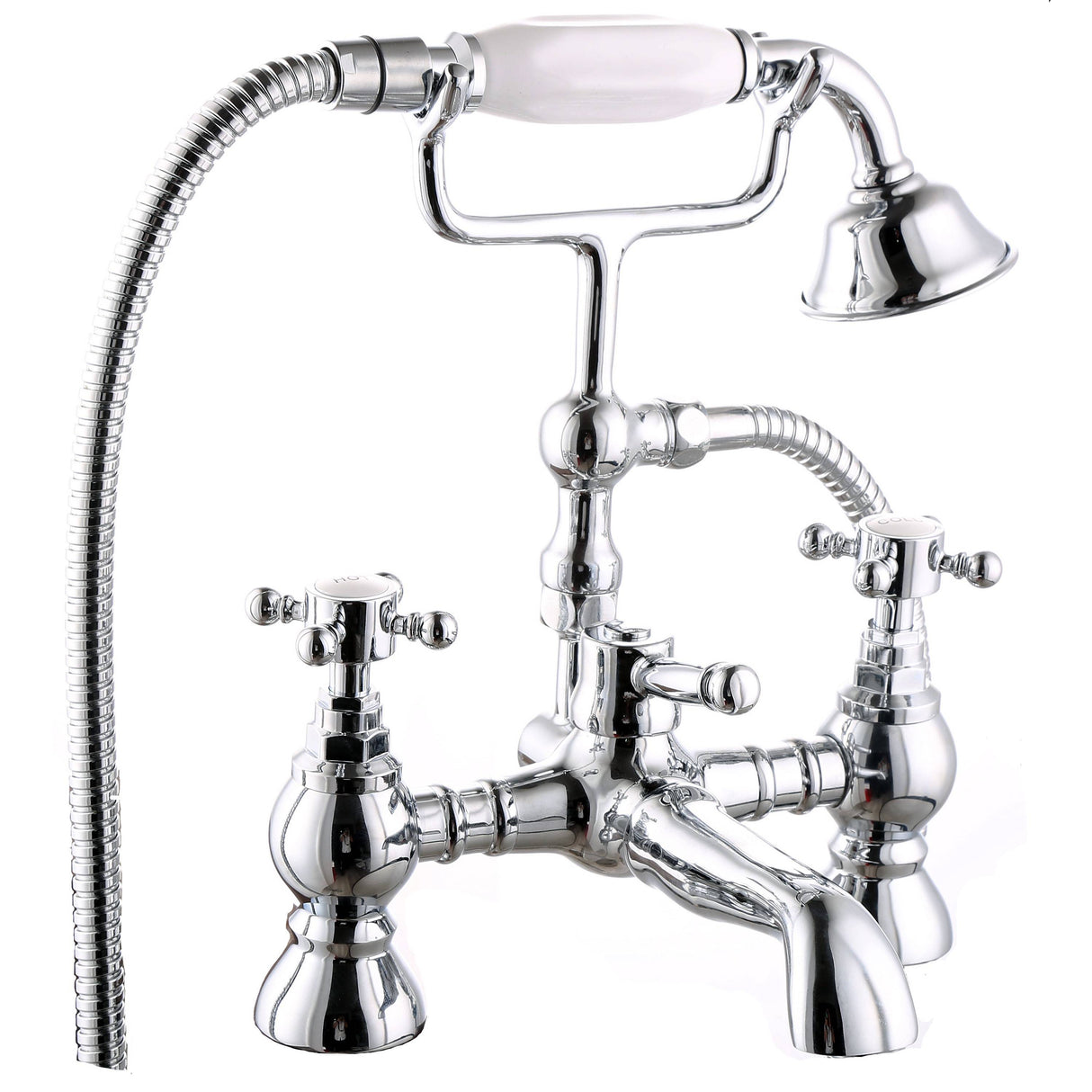 Eden | Bath Shower Mixer Pack | Chrome