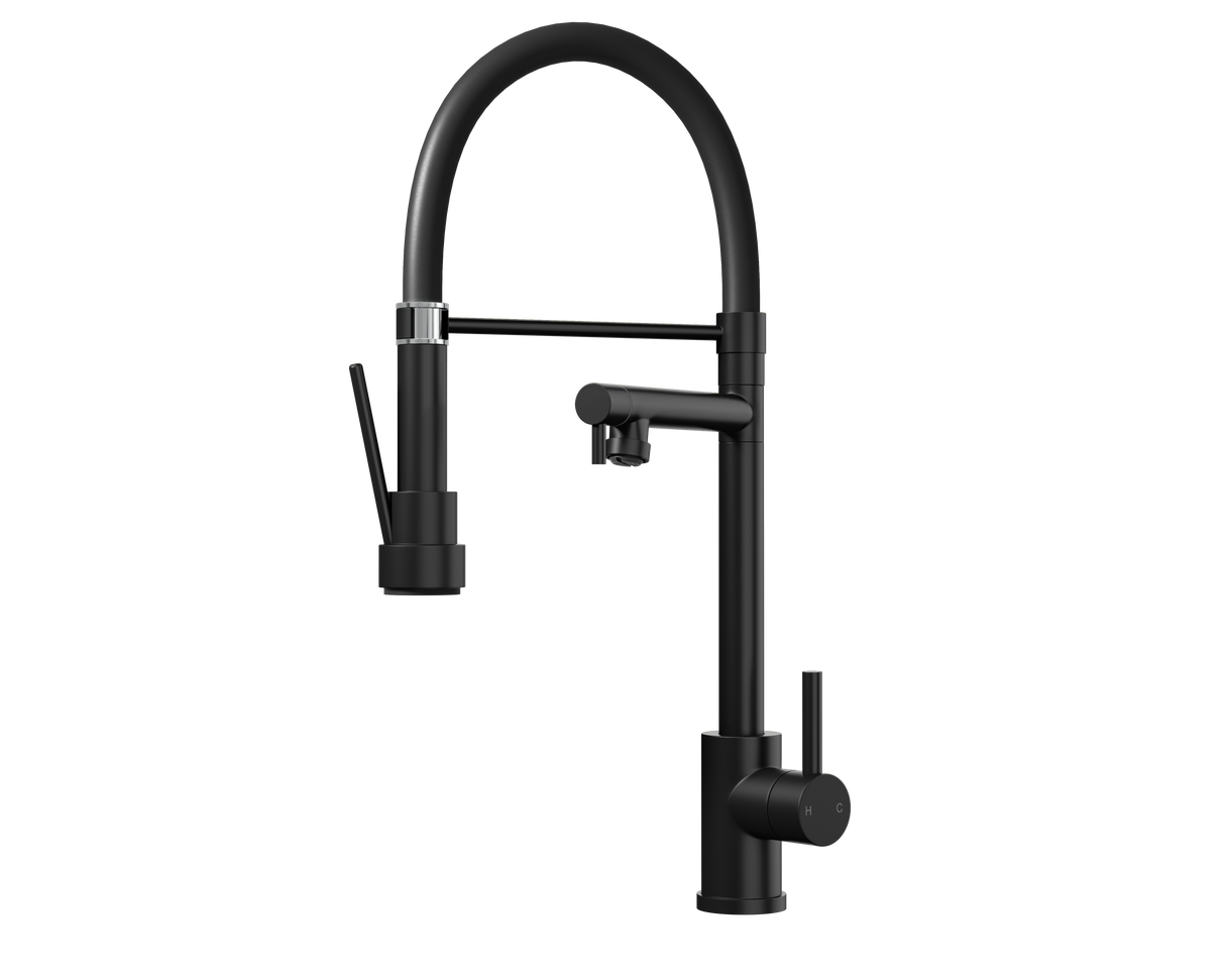 Verossi | Goda | Gel Multiuse Kitchen tap | Matt Black