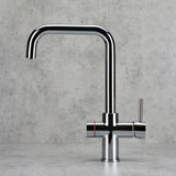 Verossi  | Valeria | Biometric 3 in 1 Instant Boiling Tap | Polished Chrome Finish