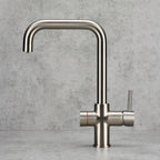 Verossi  | Valeria | Finger Print Control 3 in 1 Instant Boiling Tap | Brushed Steel Finish