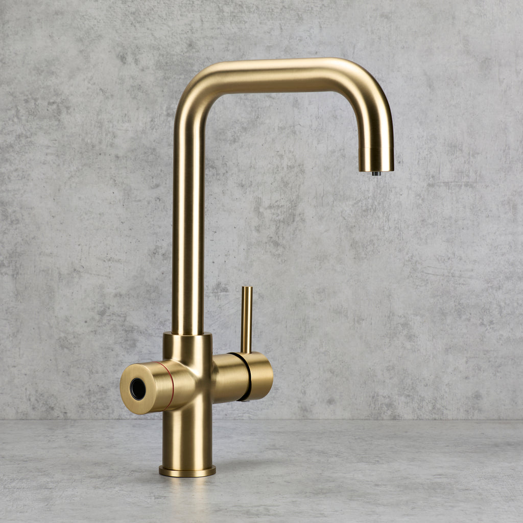 Verossi  | Valeria | Finger Print Control - 3 in 1 Instant Boiling Tap | Brushed Brass Finish