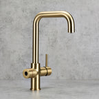 Verossi  | Valeria | Finger Print Control - 3 in 1 Instant Boiling Tap | Brushed Brass Finish