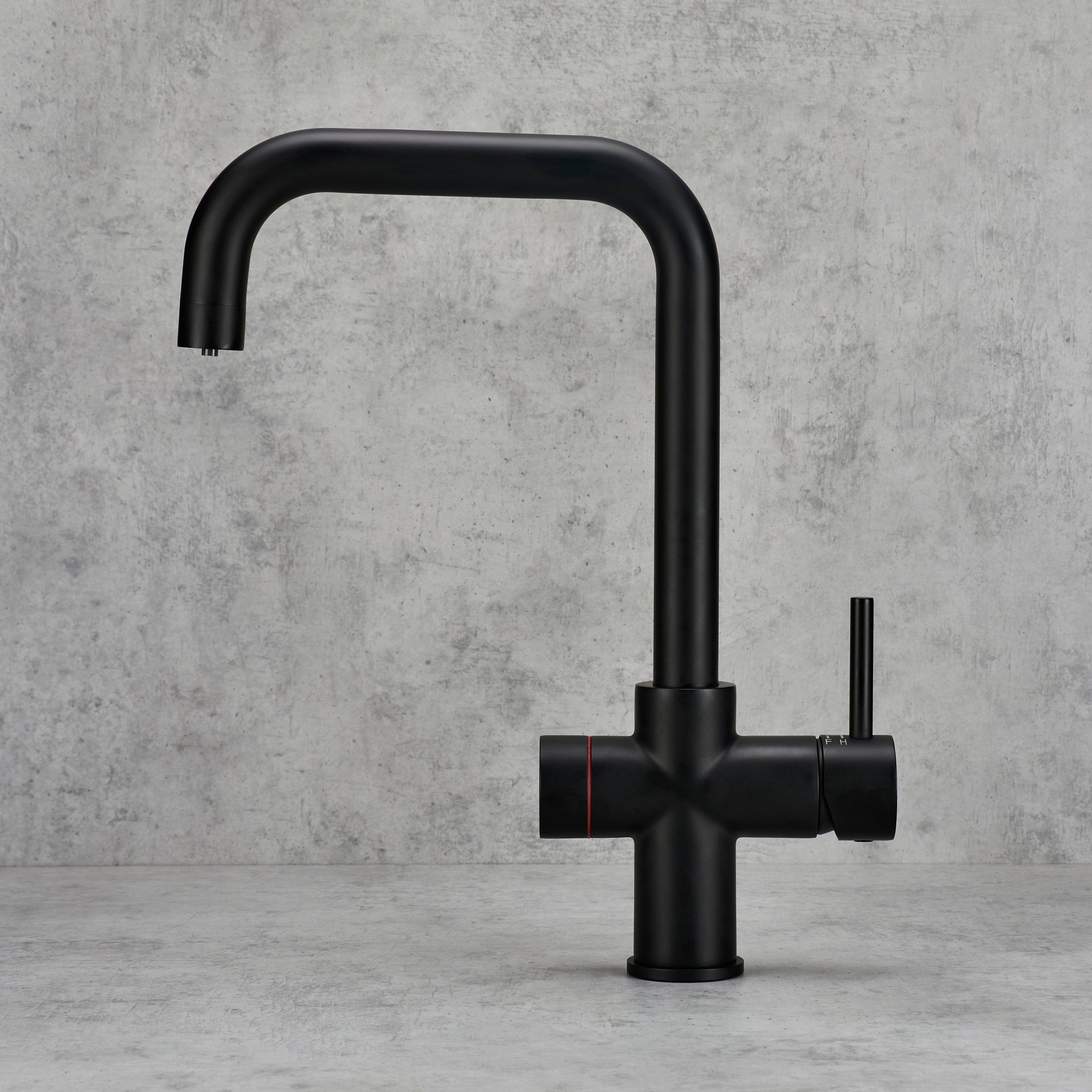 Verossi  | Valyrian | Finger Print Control 4 in 1 Instant Boiling & Filtered Cold Water Tap | Matt Black Finish