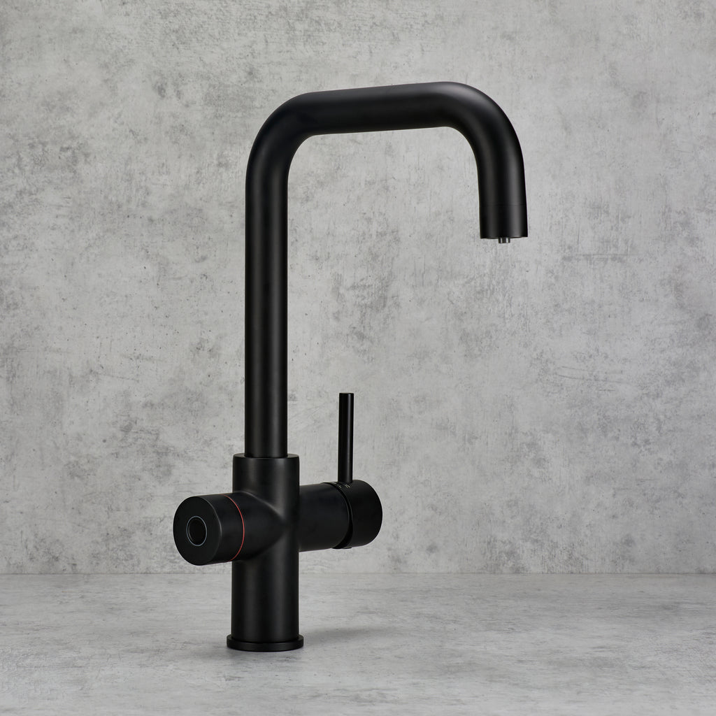 Verossi  | Valyrian | Finger Print Control 4 in 1 Instant Boiling & Filtered Cold Water Tap | Matt Black Finish