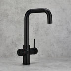 Verossi  | Valyrian | Finger Print Control 4 in 1 Instant Boiling & Filtered Cold Water Tap | Matt Black Finish