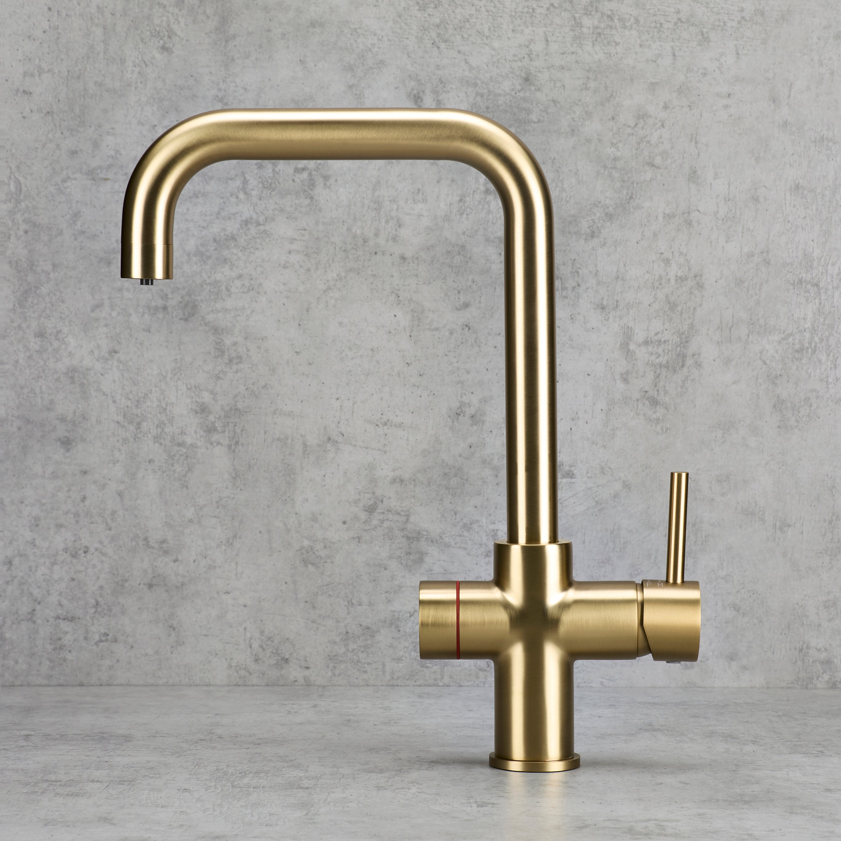 Verossi  | Valyrian | Finger Print Control 4 in 1 Instant Boiling & Filtered Cold Water Tap | Brushed Brass Finish
