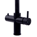 Verossi | Vento | 3 in 1 Instant Boiling | Swan Pull Out Spout | Matt Black