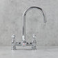 Polished Chrome | 3-in-1 Instant Boiling Water Tap System | White Ceramic Levers