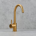 Verossi  | Velante | Single Lever 3 in 1 Instant Boiling Tap | Brushed Gold Finish