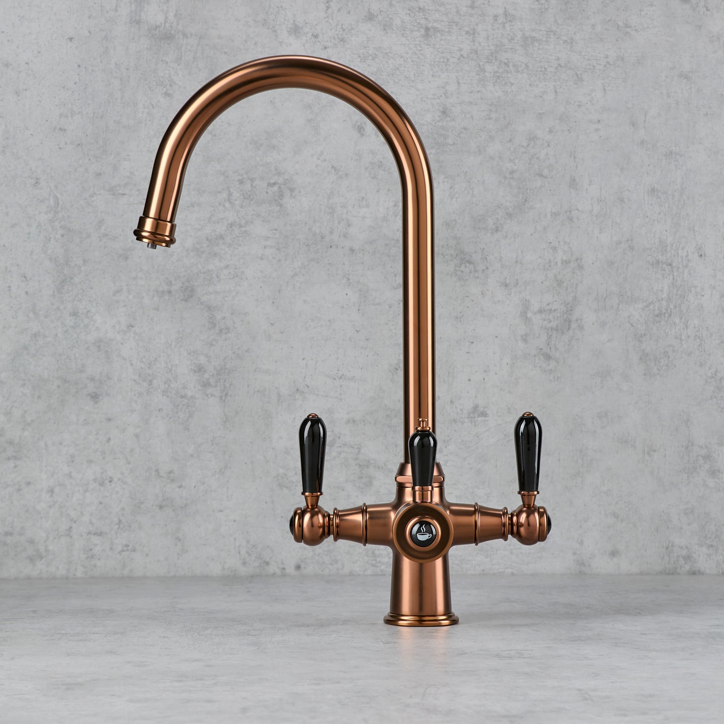 Brushed Copper | 3-in-1 Instant Boiling Water Tap