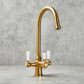 Brushed Gold | Traditional 3-in-1 Instant Boiling Water Tap System