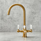 Brushed Gold | Traditional 3-in-1 Instant Boiling Water Tap System