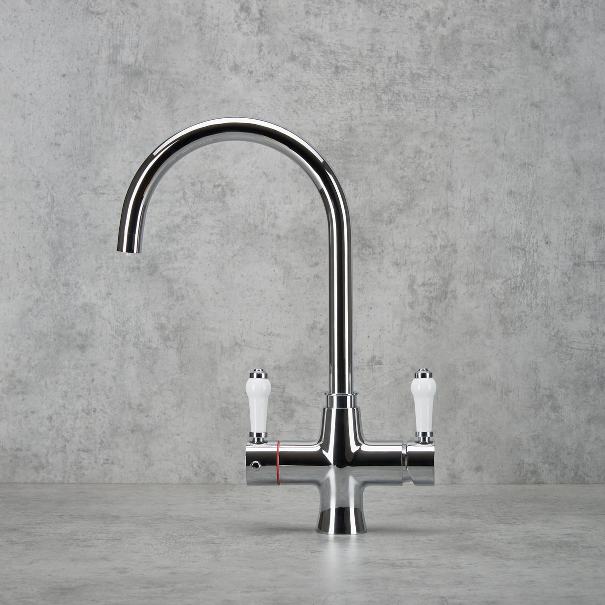 Verossi | Vulcanico | Traditional 3 in 1 Instant Boiling Tap | Polished Chrome Finish