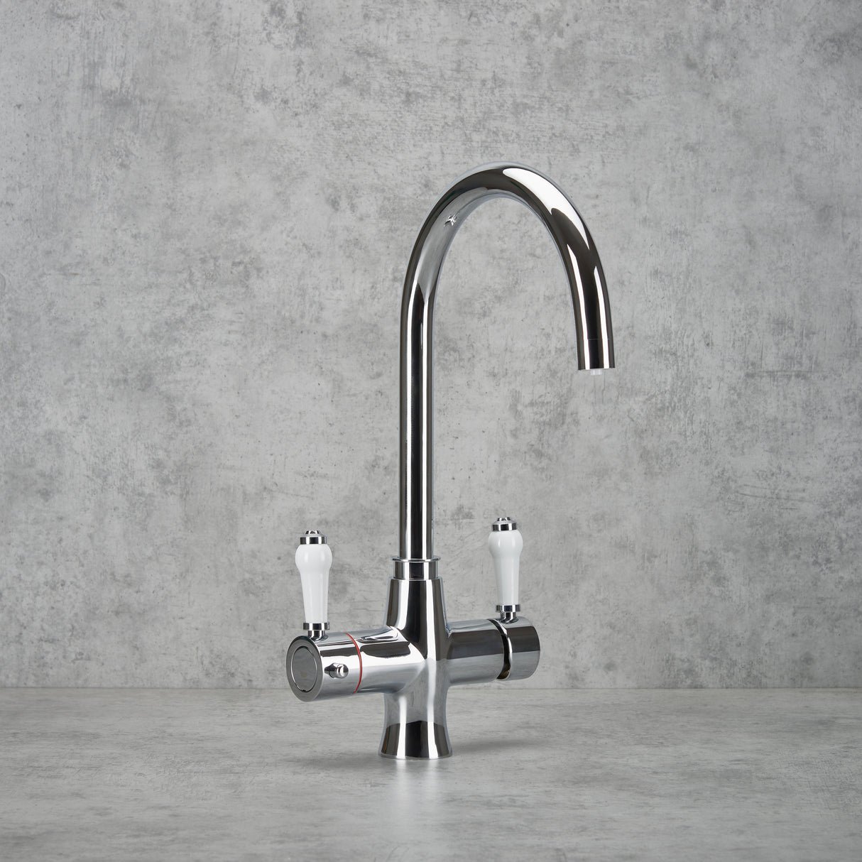 Verossi | Vulcanico | Traditional 3 in 1 Instant Boiling Tap | Polished Chrome Finish