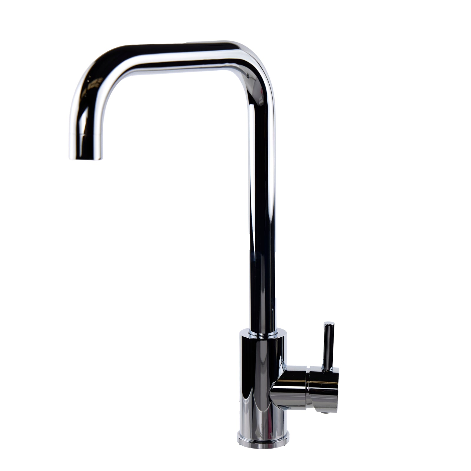 Verossi |Top Fix - Vito | Square Single Lever Kitchen tap | Chrome
