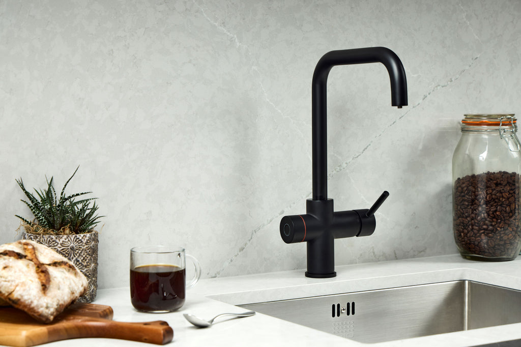 Verossi  | Valyrian | Finger Print Control 4 in 1 Instant Boiling & Filtered Cold Water Tap | Matt Black Finish