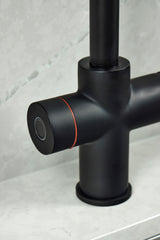 Verossi  | Valyrian | Biometric 4 in 1 Instant Boiling & Filtered Cold Water Tap | Matt Black Finish