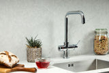 Verossi  | Valeria | Biometric 3 in 1 Instant Boiling Tap | Polished Chrome Finish