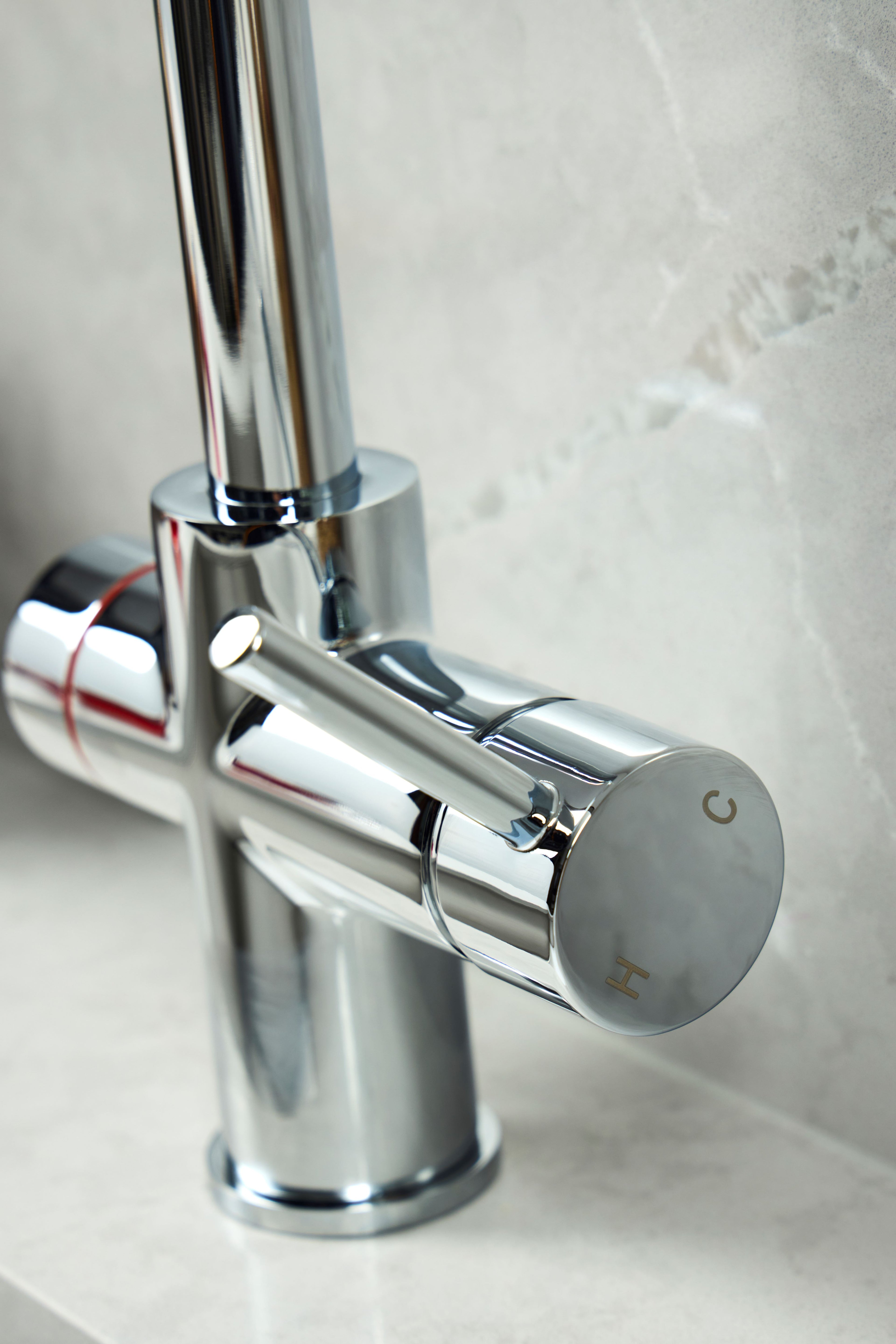 Verossi  | Valeria | Finger Print Control 3 in 1 Instant Boiling Tap | Polished Chrome Finish