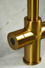 Verossi  | Valeria | Biometric 3 in 1 Instant Boiling Tap | Brushed Gold Finish