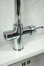Verossi  | Valyrian | Finger Print Control 4 in 1 Instant Boiling & Filtered Cold Water Tap | Polished Chrome Finish