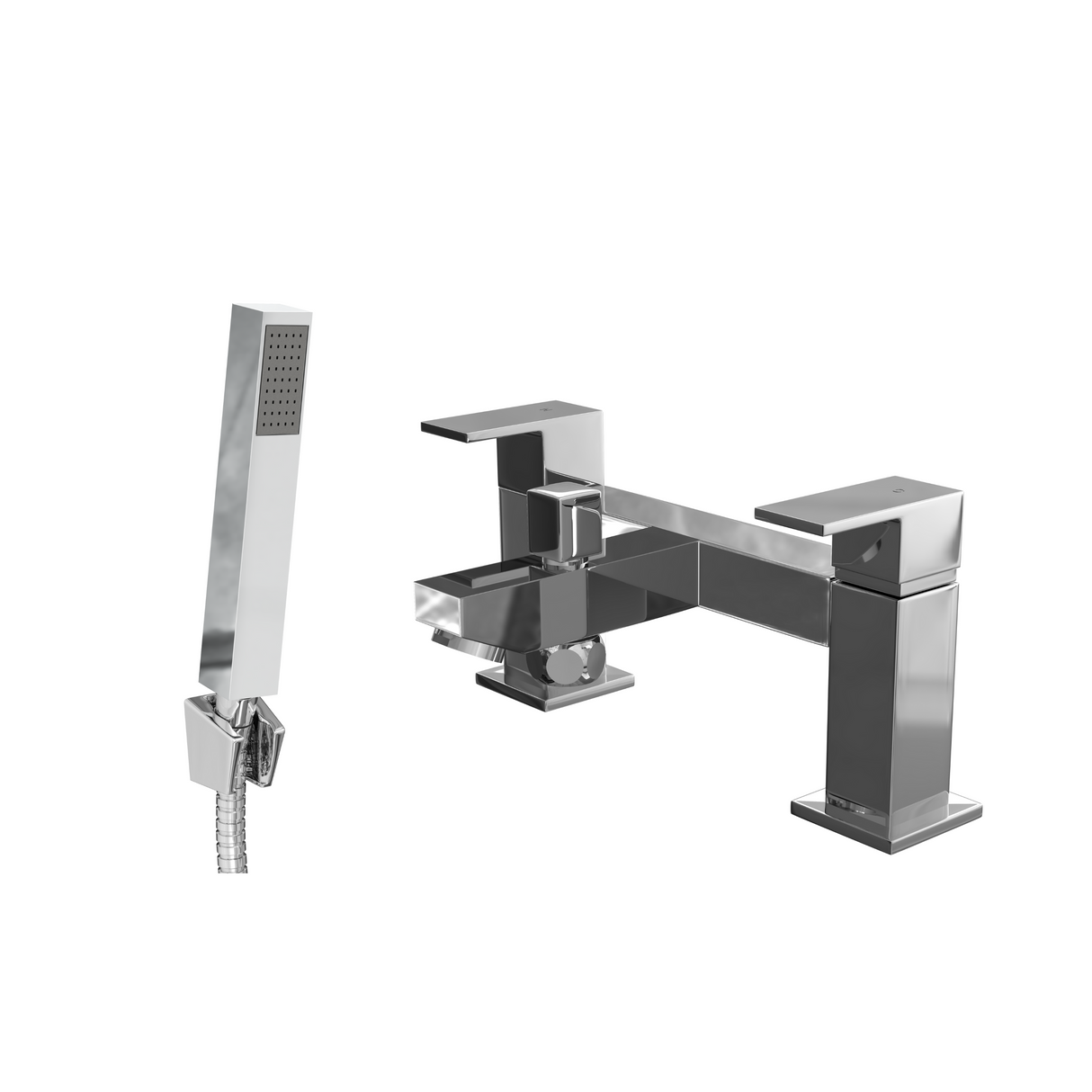 Veal | Bath Shower Mixer Pack | Chrome