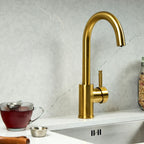 Verossi  | Velante | Single Lever 3 in 1 Instant Boiling Tap | Brushed Gold Finish