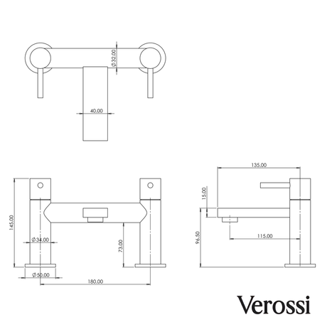 verossi bathroom tap