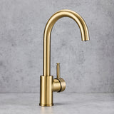 Verossi | Velante | Single Lever 3 in 1 Instant Boiling Tap | Brushed Brass Finish