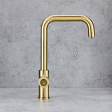 Verossi | Verani | 4 in 1 Instant Boiling & Filtered Cold Water Tap | Brushed Brass Finish