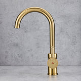 Verossi | Velante | Single Lever 3 in 1 Instant Boiling Tap | Brushed Brass Finish