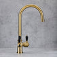 Brushed Brass | Traditional 3-in-1 Instant Boiling Water Tap System