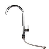 Verossi  | Top Fix - Vito - Swan Kitchen Sink mixer | Polished Chrome