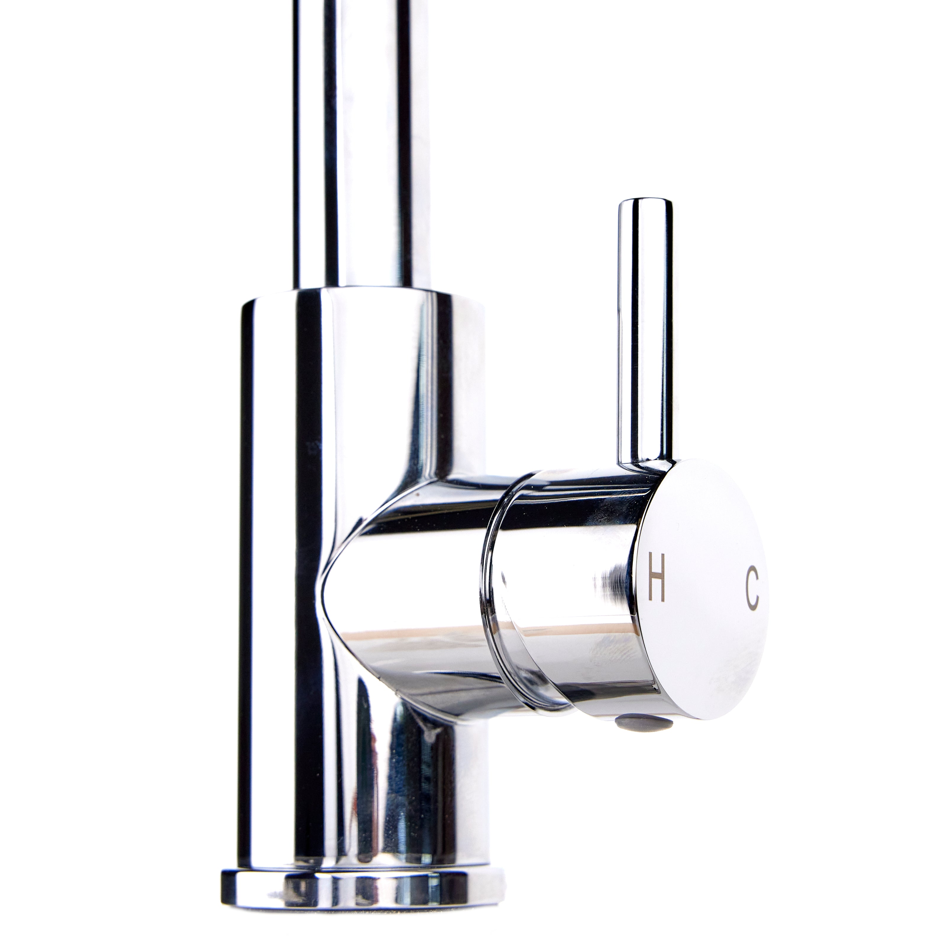 Verossi  | Top Fix - Vito - Swan Kitchen Sink mixer | Polished Chrome