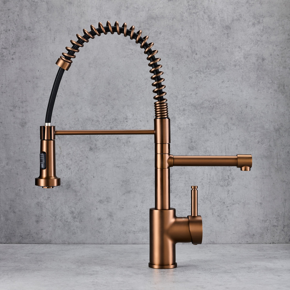 Verossi | Flex | Multiuse Style 3 in 1 Instant Boiling Tap with Flexi Spray  | Brushed Copper Finish