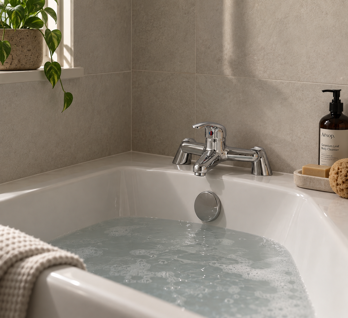 Loop | Bath Filler | Chrome