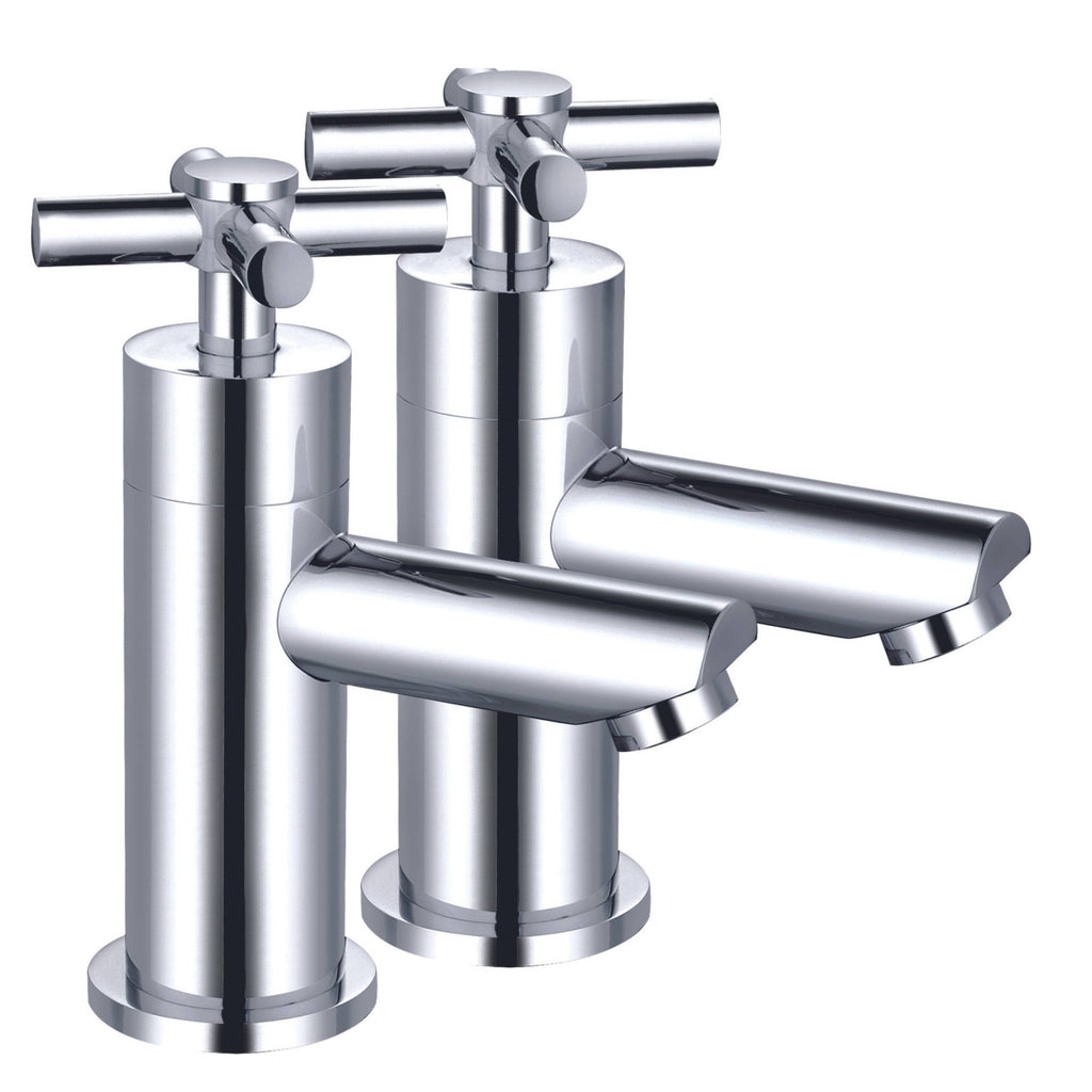 Oban | Basin Pillar Taps  | Chrome