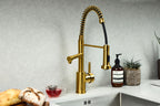 Verossi  | Flex | Multiuse Style 3 in 1 Instant Boiling Tap with Flexi Spray  | Brushed Gold Finish