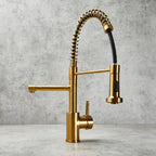 Verossi  | Flex | Multiuse Style 3 in 1 Instant Boiling Tap with Flexi Spray  | Brushed Gold Finish