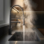 Verossi  | Flex | Multiuse Style 3 in 1 Instant Boiling Tap with Flexi Spray  | Matt Black Finish