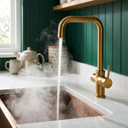 Verossi  | Valeria | Finger Print Control 3 in 1 Instant Boiling Tap | Brushed Gold Finish