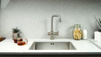 Verossi  | Valeria | Finger Print Control 3 in 1 Instant Boiling Tap | Brushed Steel Finish