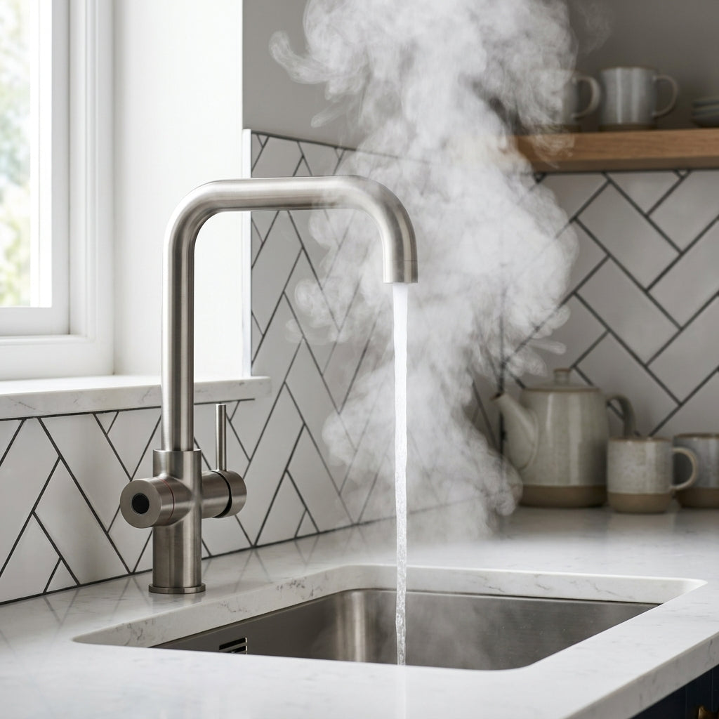 Verossi  | Valeria | Finger Print Control 3 in 1 Instant Boiling Tap | Gunmetal Finish