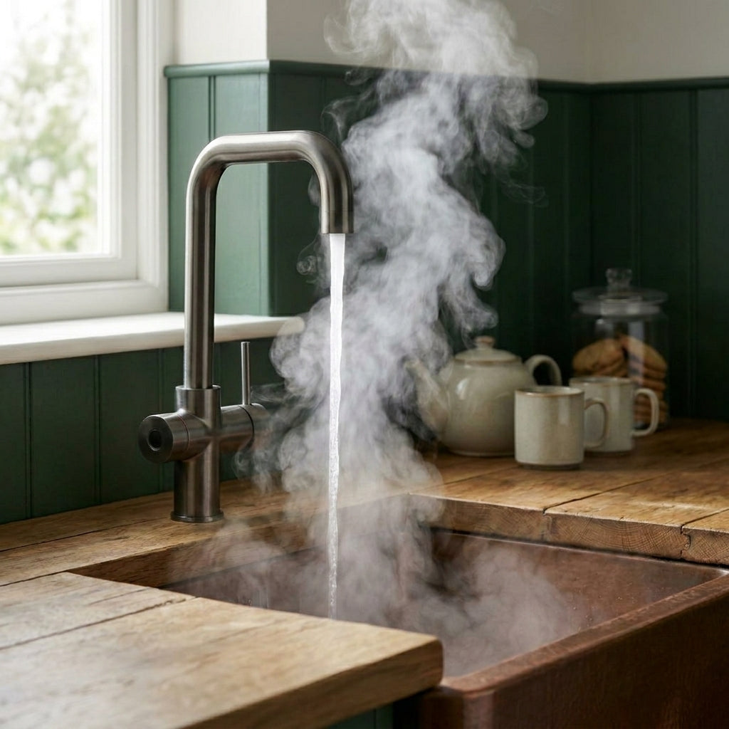 Verossi  | Valeria | Finger Print Control 3 in 1 Instant Boiling Tap | Gunmetal Finish