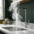 Verossi  | Valeria | Finger Print Control 3 in 1 Instant Boiling Tap | Polished Chrome Finish