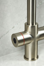 Verossi  | Valyrian | Finger Print Control 4 in 1 Instant Boiling & Filtered Cold Water Tap | Brushed Steel Finish